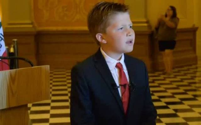 10-Year-Old Memorized the Entire Constitution